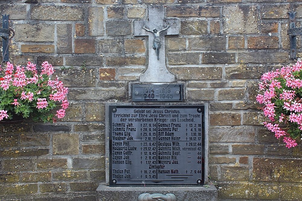 Oorlogsmonument Lascheid