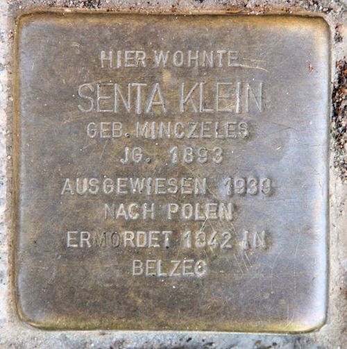 Stumbling Stones Droysenstraße 10 #3