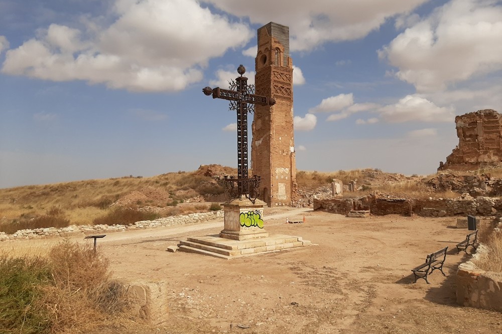 Monument Spaanse Burgeroorlog Belchite #1