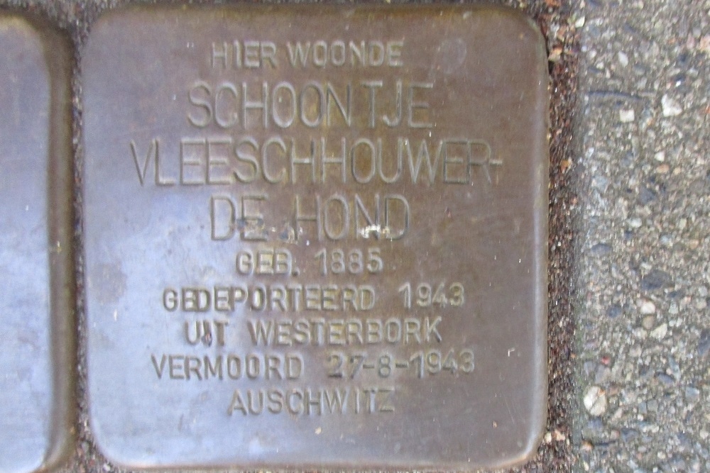 Stolpersteine Haarlemmermeerstraat 87 #3