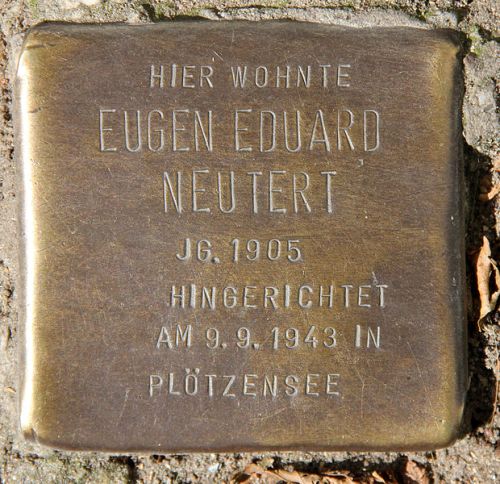 Stolperstein Richard-Sorge-Strae 65