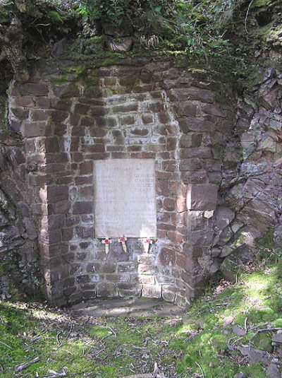 Monument Neergestort Vliegtuig Ashley Combe