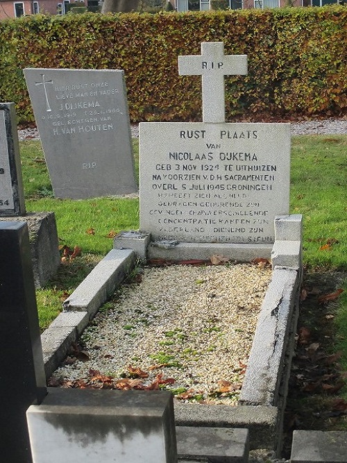 Nederlandse Oorlogsgraven Rooms Katholieke Begraafplaats Uithuizen #4