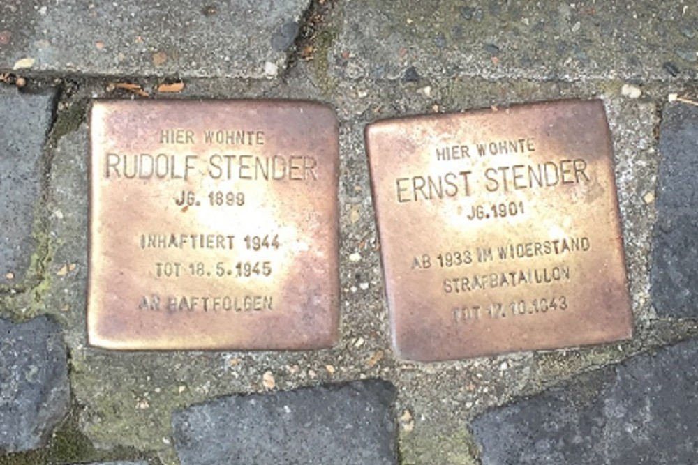 Stolpersteine Gertigstrae 56 #1