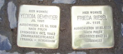 Stolpersteine Mühlweg 36