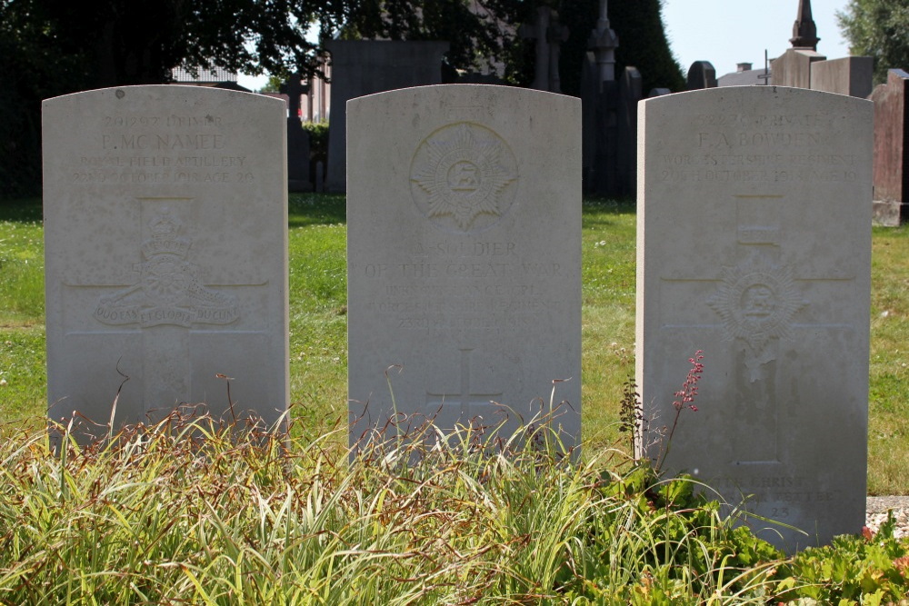 Commonwealth War Graves Stasegem #5