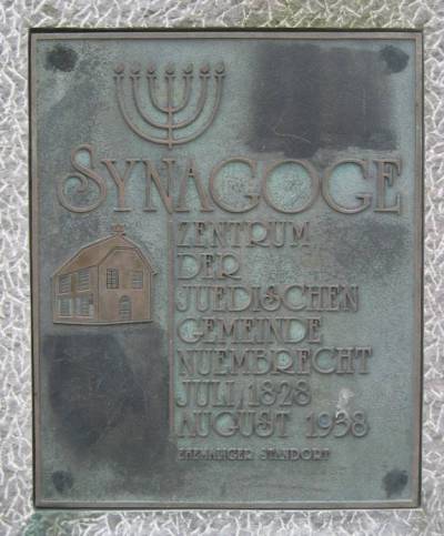 Memorial Synagogue Nmbrecht #2