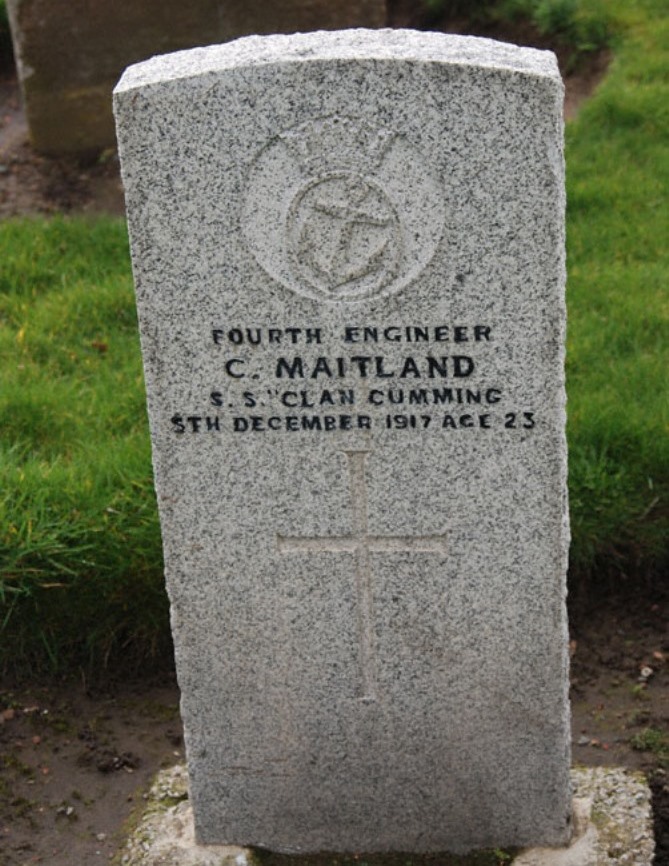 Commonwealth War Grave Girvan Old Churchyard