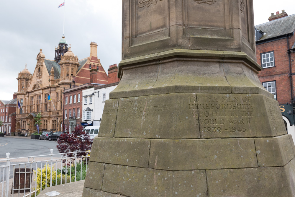 Oorlogsmonument Hereford #3