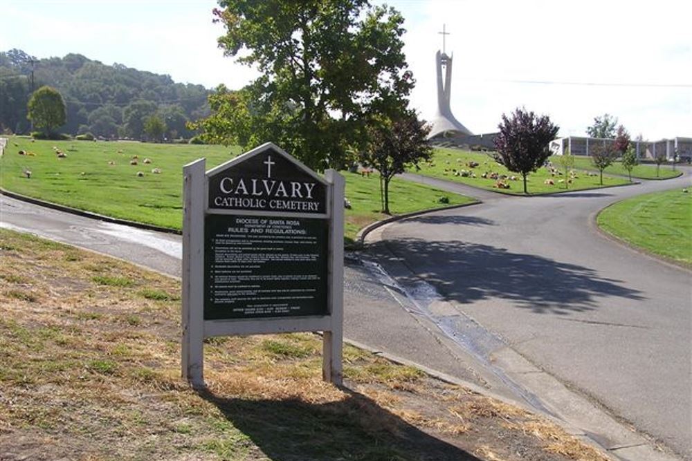 Amerikaanse Oorlogsgraven Calvary Catholic Cemetery