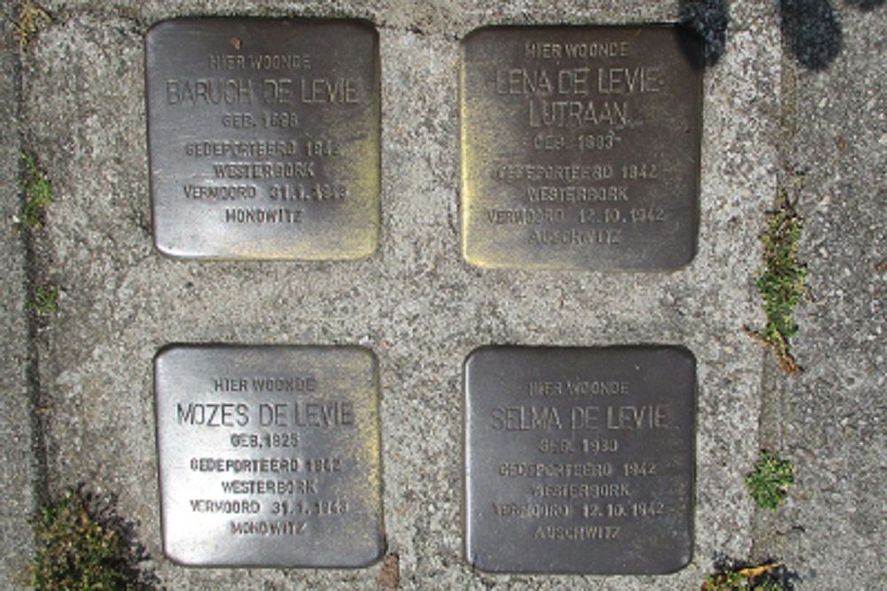 Stolpersteine W.H. Bosgrastraat 159