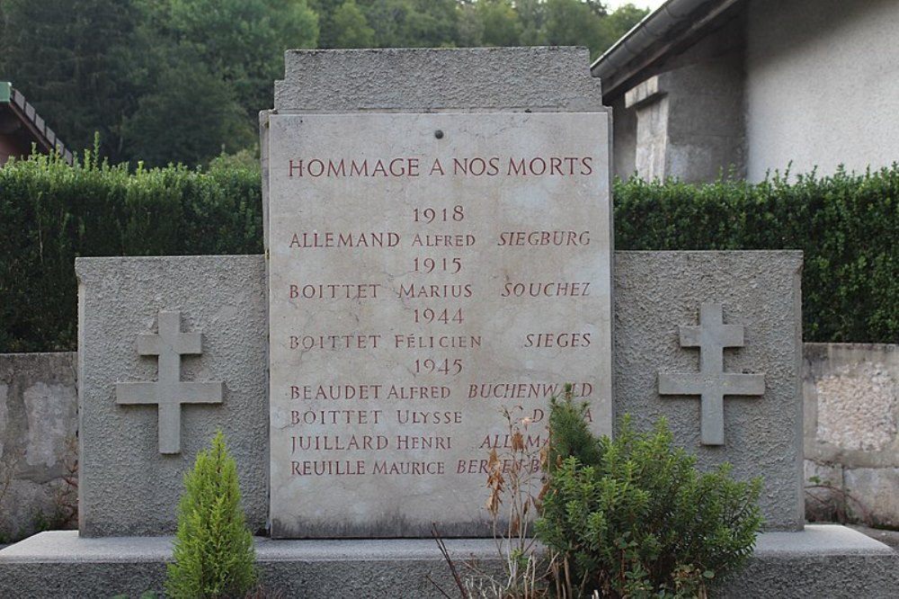 Oorlogsmonument Sièges #1