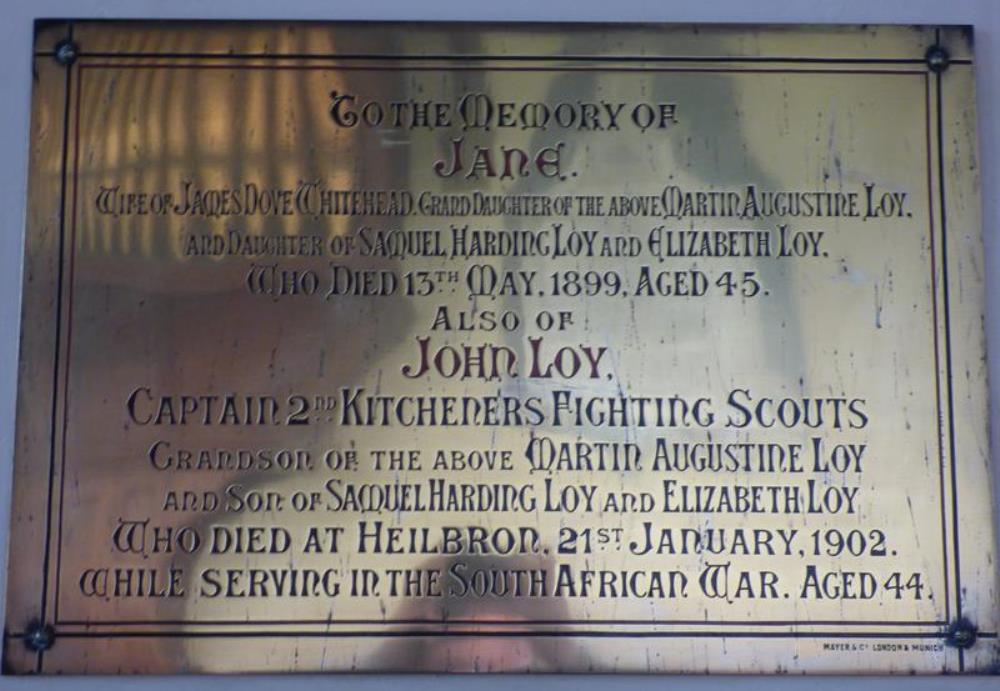 Gedenkteken Captain John Loy #1