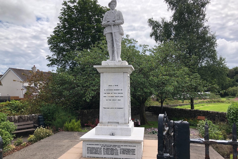 Oorlogsmonument Kirkconnel