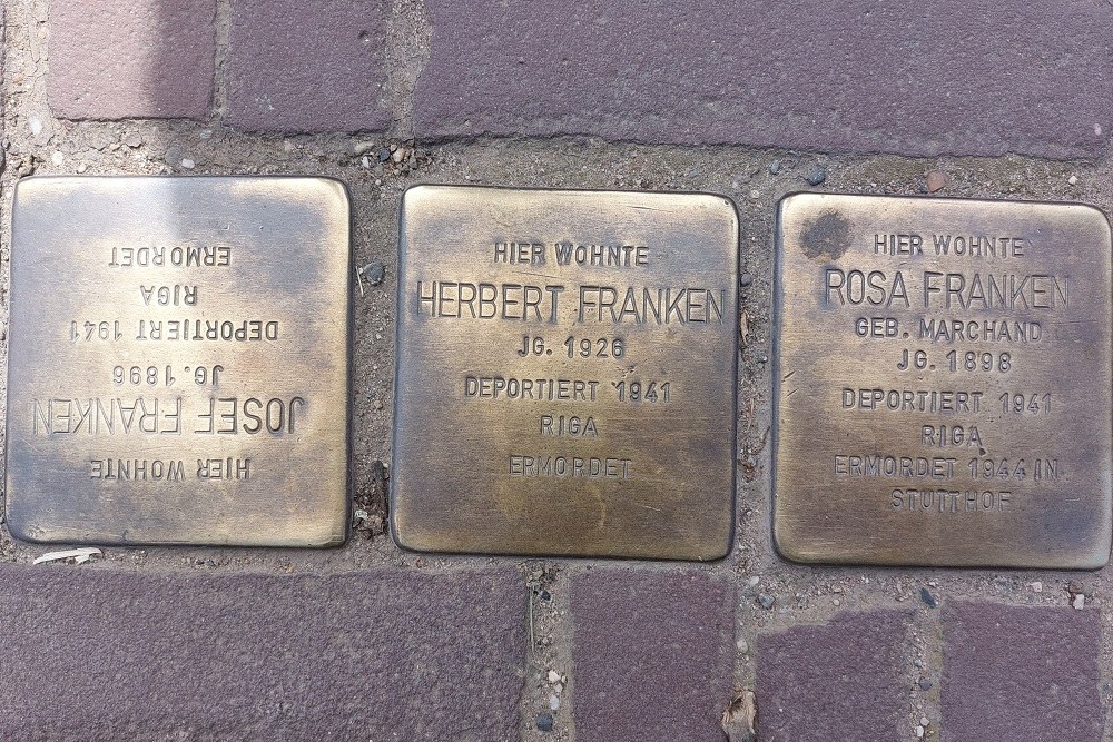 Stolpersteine Mennonitenstrae 1 #2