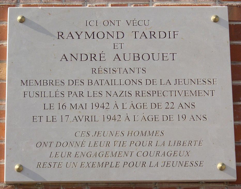 Memorial Raymond Tardif and André Aubouet #1