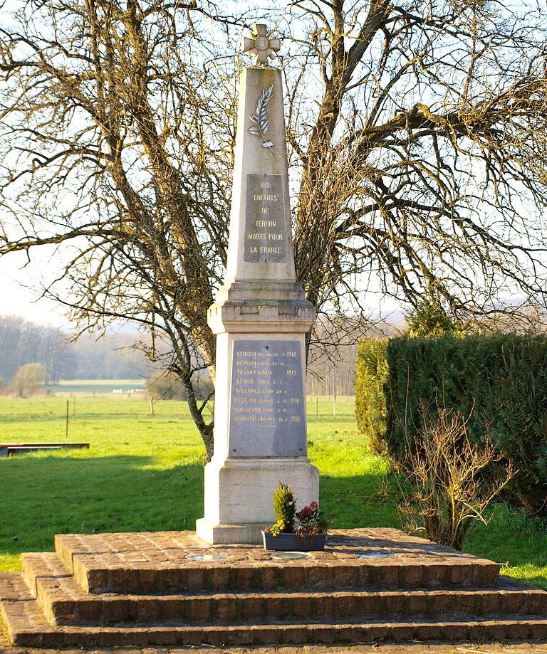 Monument Eerste Wereldoorlog Terron-lès-Vendresse
