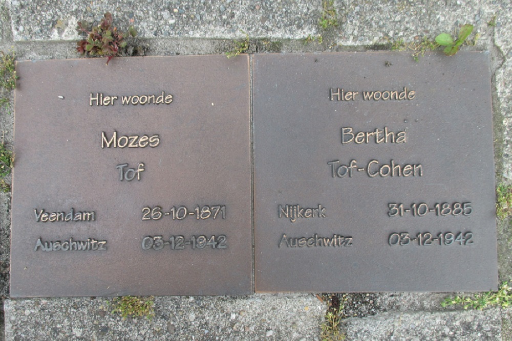 Memorial Stones Raadhuisstraat 62