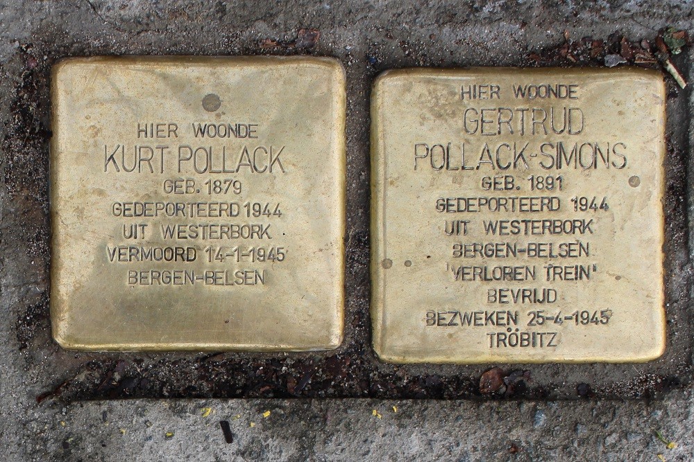 Stolpersteine Rijnsburgerweg 163