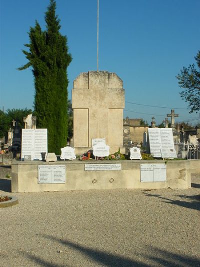 Oorlogsmonument Begraafplaats Monteux #1