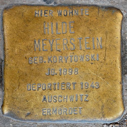 Stumbling Stones Müllerstraße 28 #2