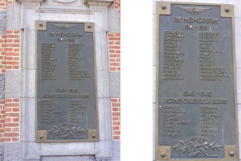 Memorial Victims Railways Tournai #3
