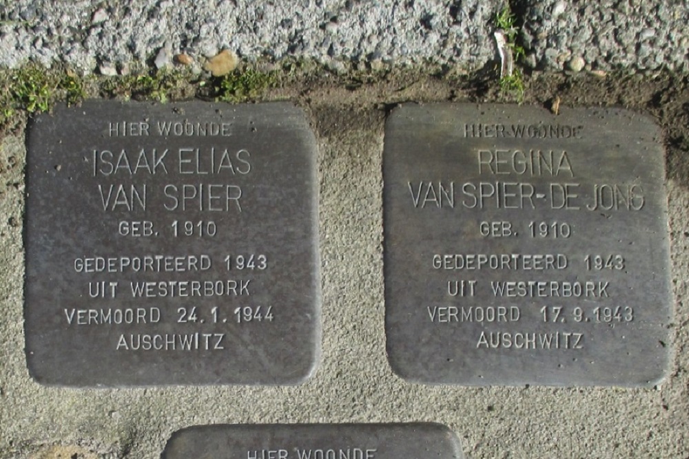 Stolpersteine Hoofdweg 16 #2