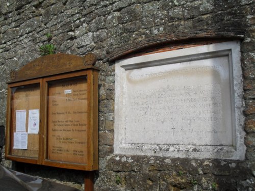 War Memorial All Hallows Church