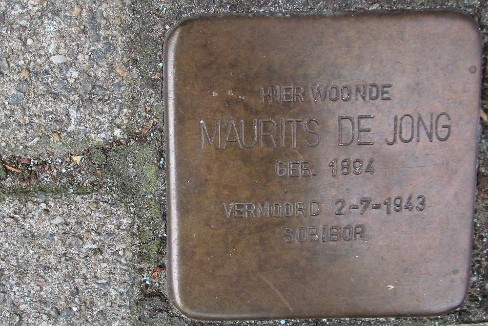 Stolpersteine Dintelstraat 39-I #2