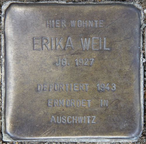 Stolpersteine Bayernallee 19a