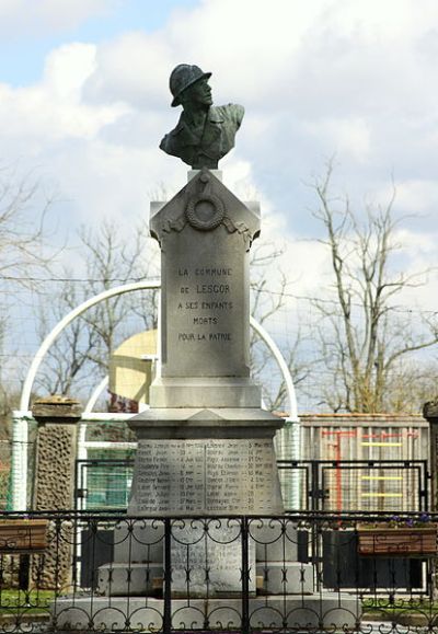 Oorlogsmonument Lesgor