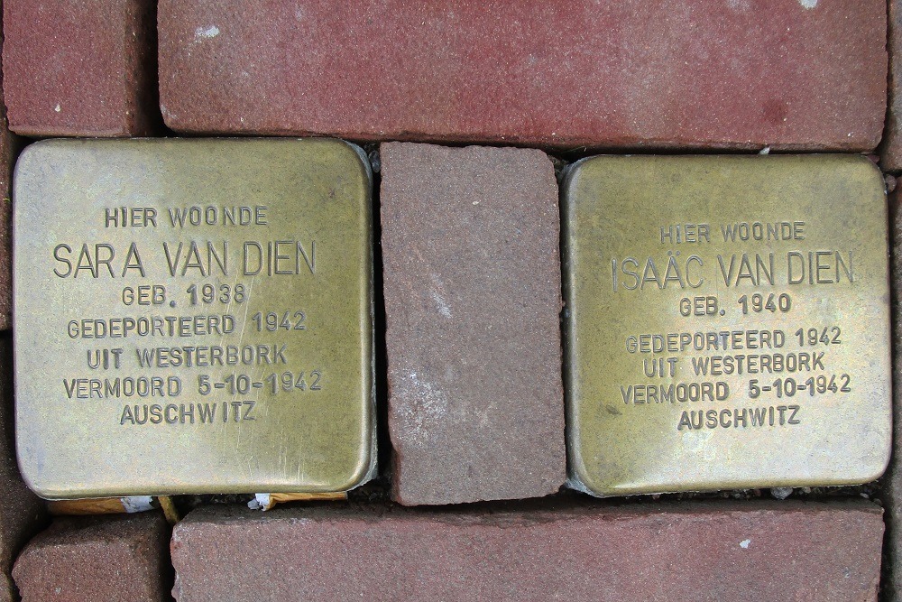 Stolpersteine Van Mandersloostraat 98 #3