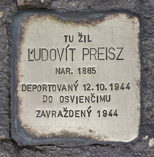 Stolpersteine Sabinovsk 15 #2