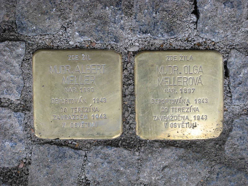 Stumbling Stones Náměstí Míru č. 13 #1