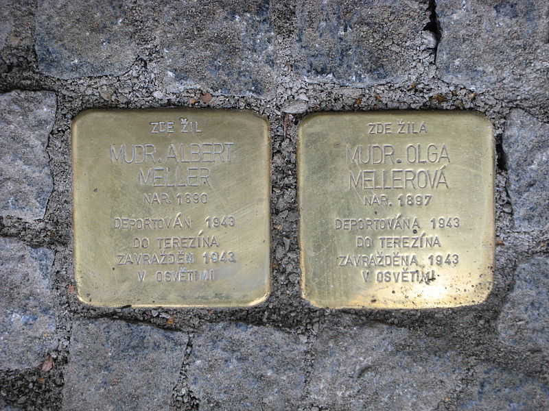 Stolpersteine Nměst Mru č. 13