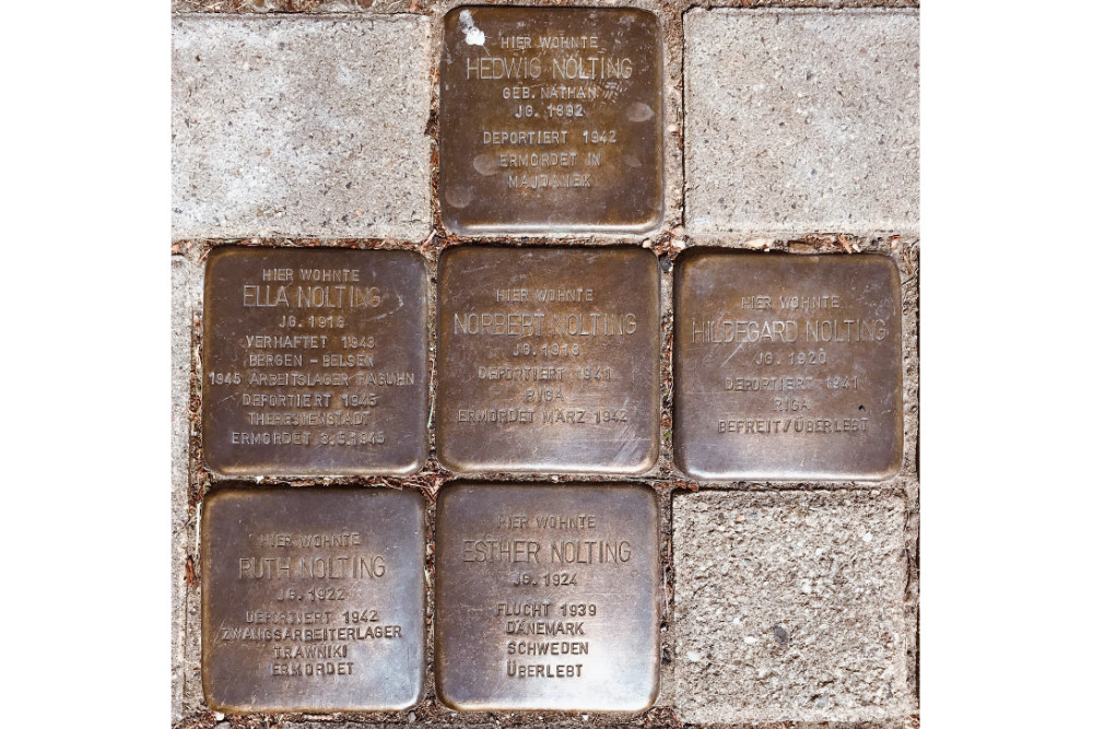 Stolpersteine Aachener Straße 26-30 #3