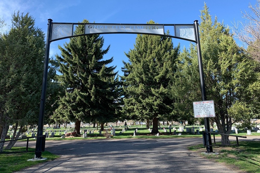 American War Graves Grove City Cemetery #4