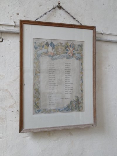 Roll of Honour St. Mary the Virgin Church