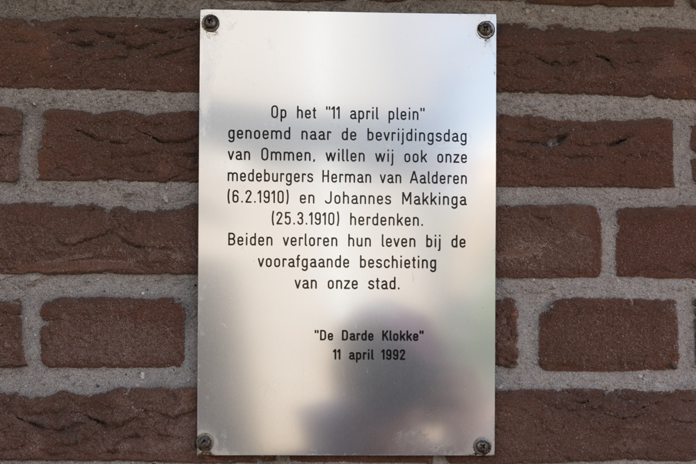 Gedenkteken Bevrijding van Ommen 1945 #2