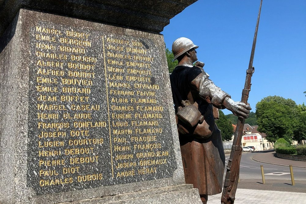 War Monument Scey-Sur-Sane-Et-Saint-Albin #1