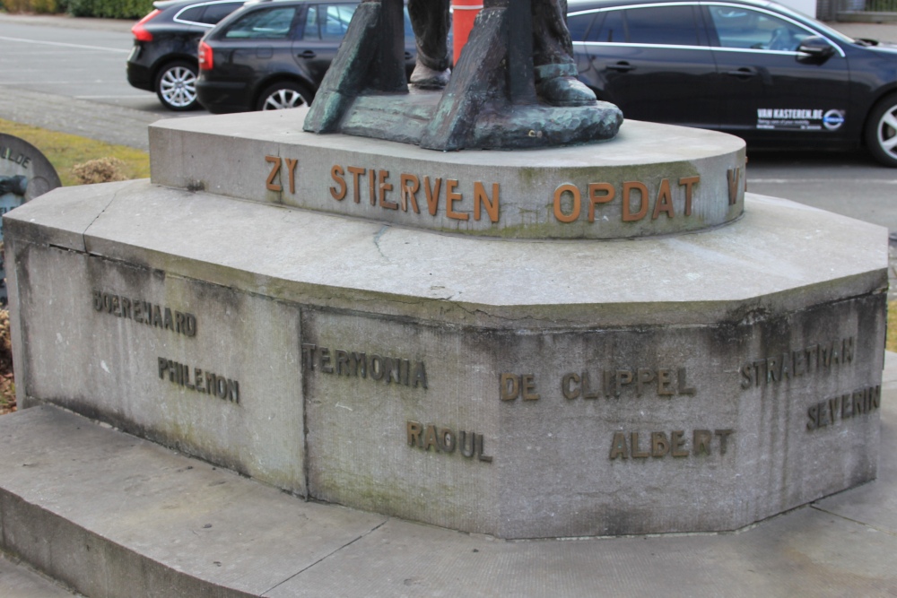 Monument Gesneuvelde Weerstanders Grembergen #3