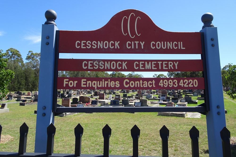 Oorlogsgraven van het Gemenebest Cessnock Cemetery #1