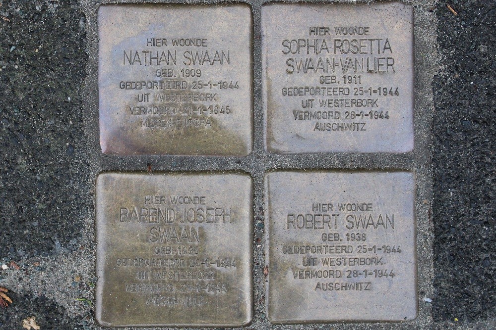 Stolpersteine Hoekenburglaan 33