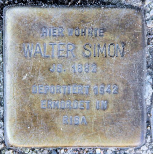 Stolpersteine Kantstrae 130 #3