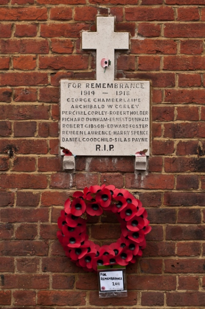 Oorlogsmonument Albert Street