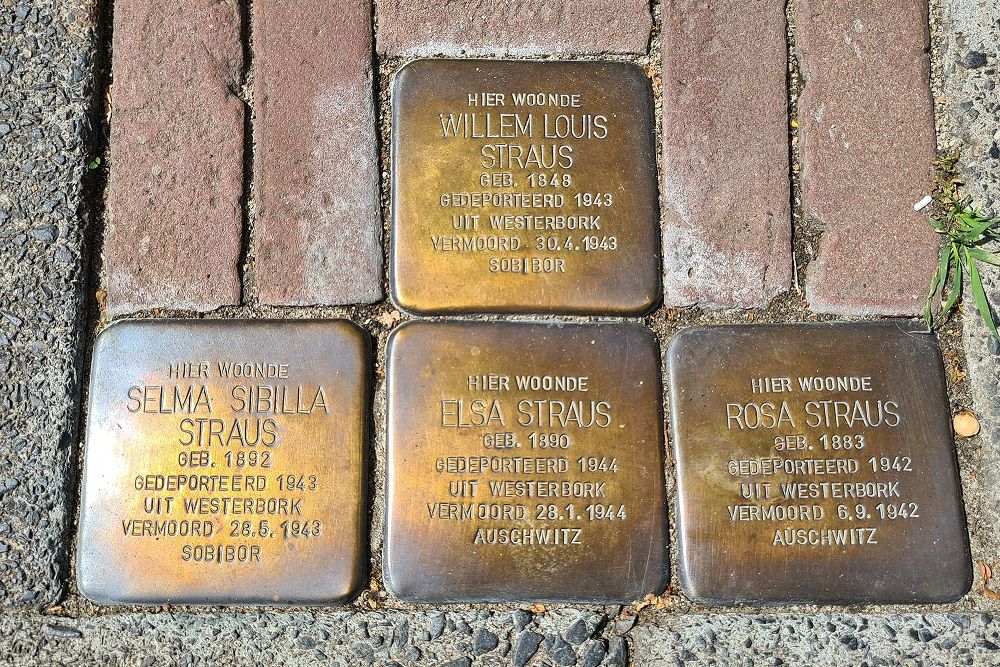 Stolpersteine Voorstad Sint Jacob 42 #1