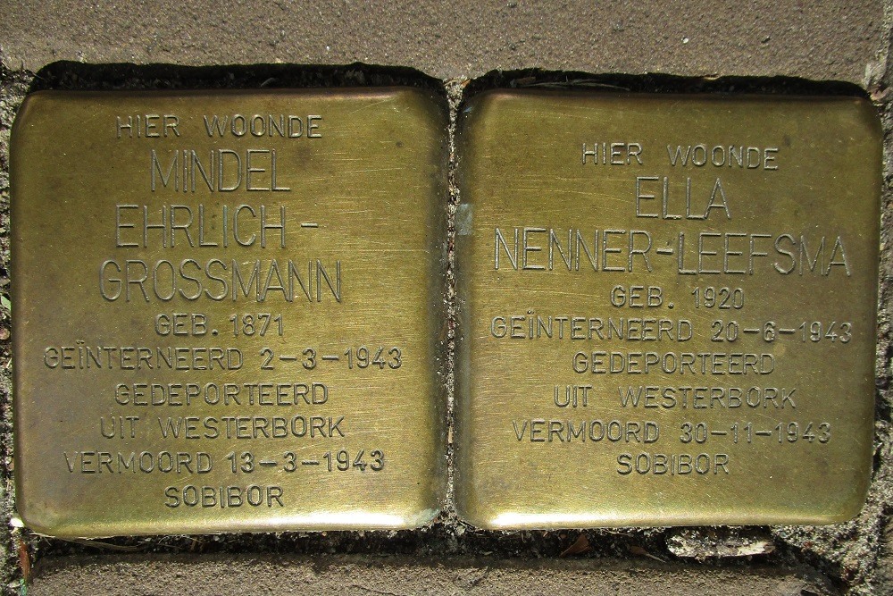 Stolpersteine Herengracht 36 #1