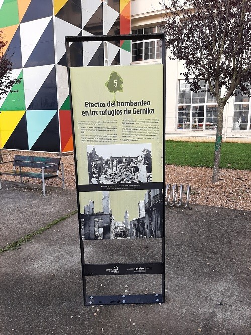 Information Panels Bomb Attack Guernica 26 April 1937 #5