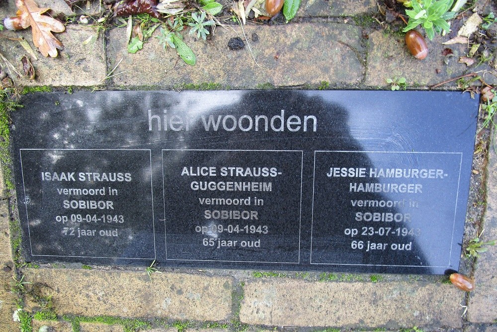 Memorial Stones Prinses Marielaan 24