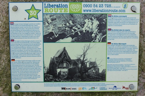 Liberation Route Marker 030: The British taken by surprise #2